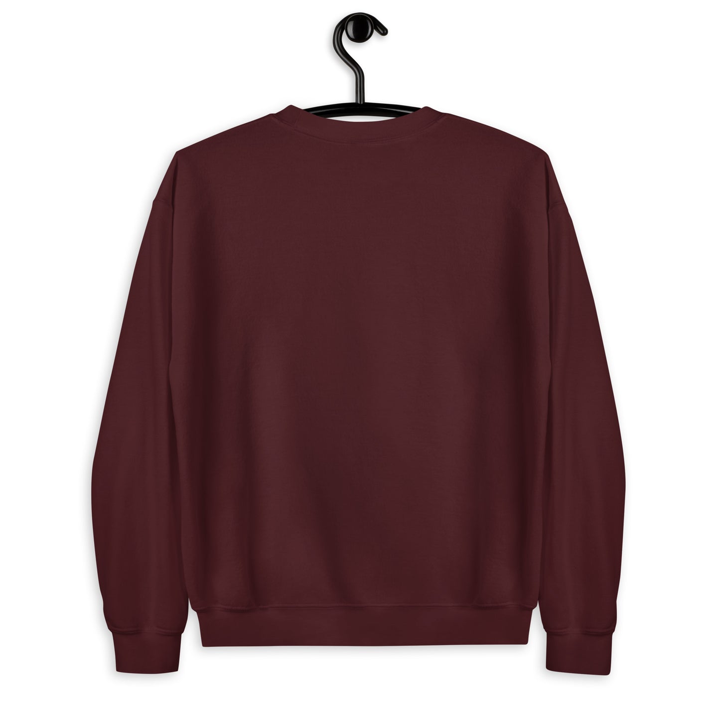 Moin auf Unisex-Pullover gestickt