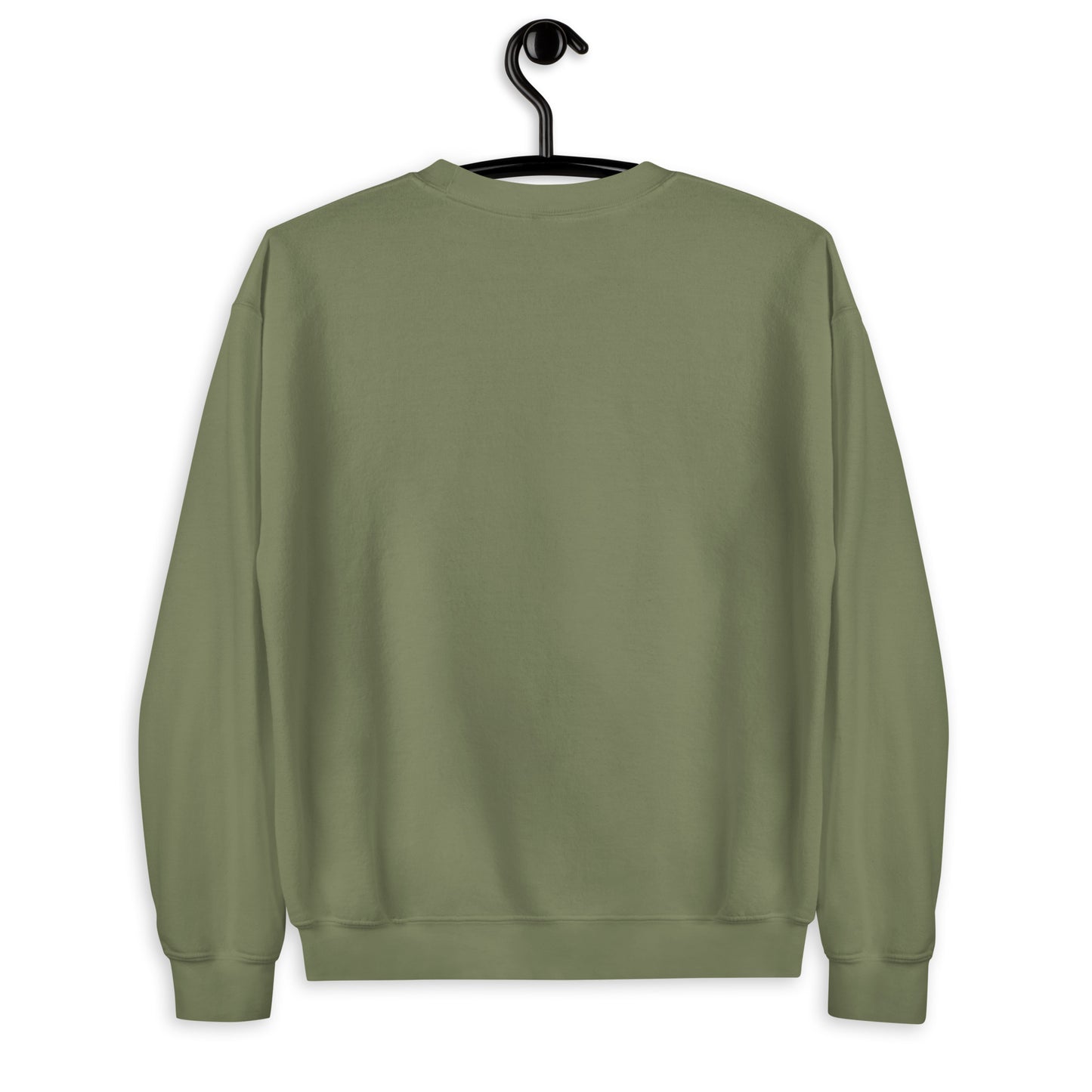 Moin auf Unisex-Pullover gestickt