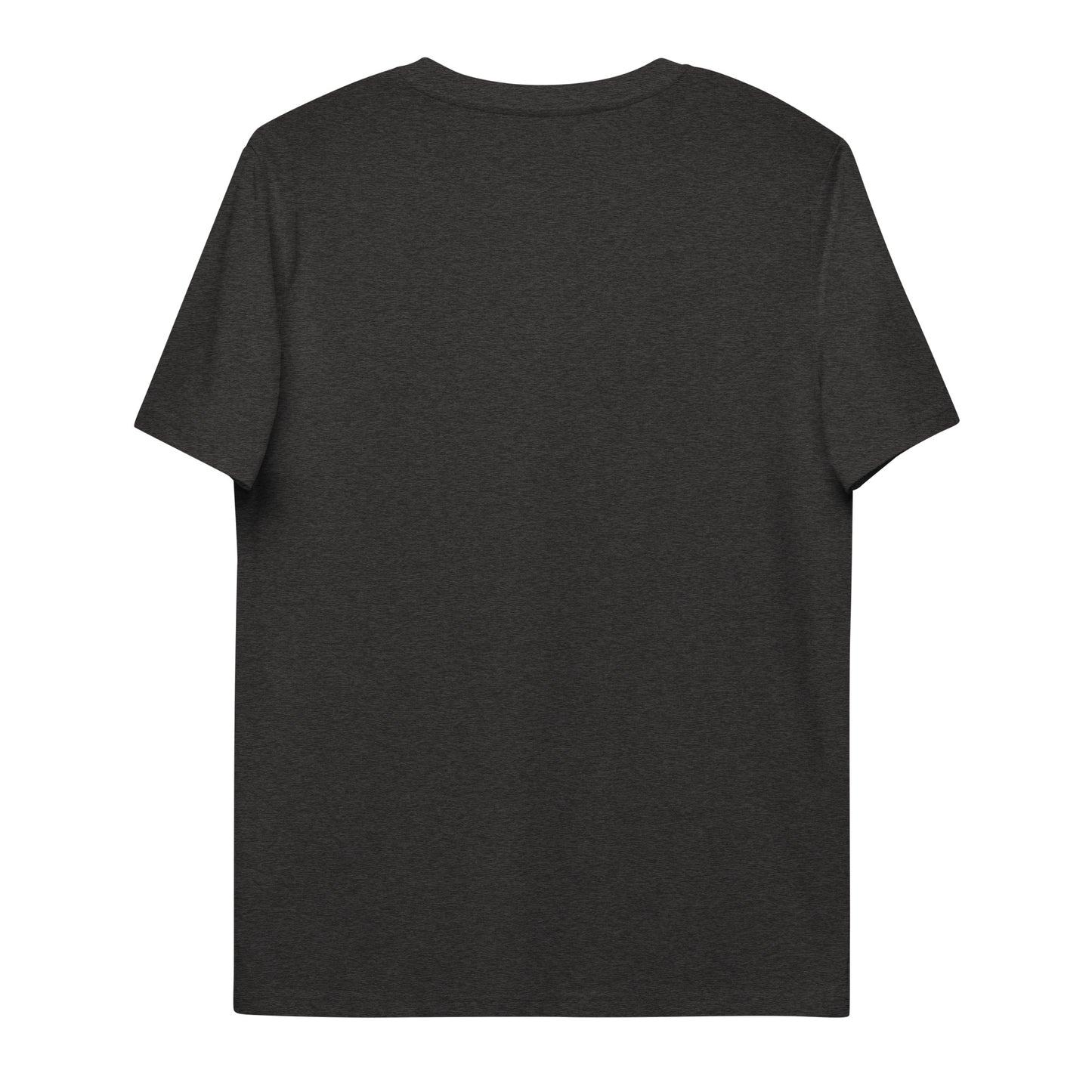 Küstenkind Motiv (Anker und Steuerrad) auf Unisex-Bio-Baumwoll-T-Shirt gestickt