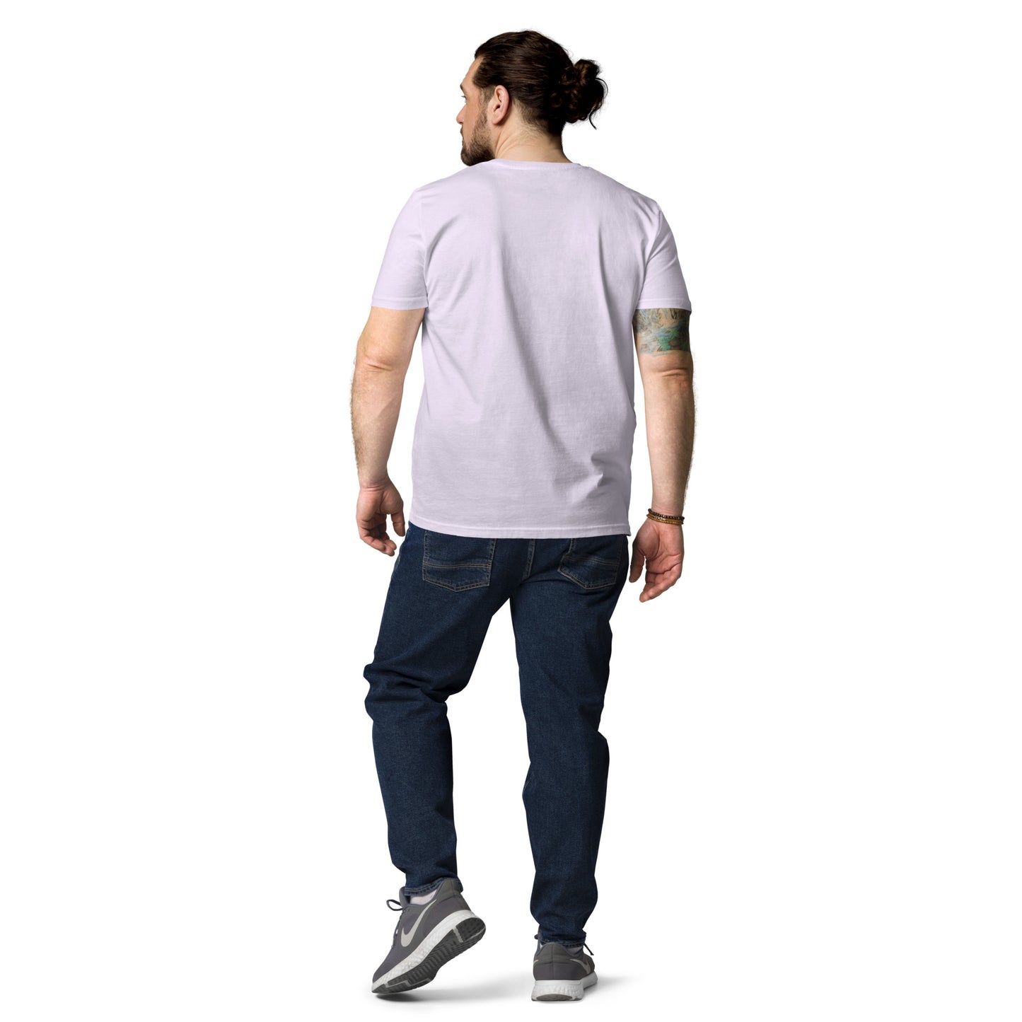 Moin. auf Unisex-Bio-Baumwoll-T-Shirt gedruckt