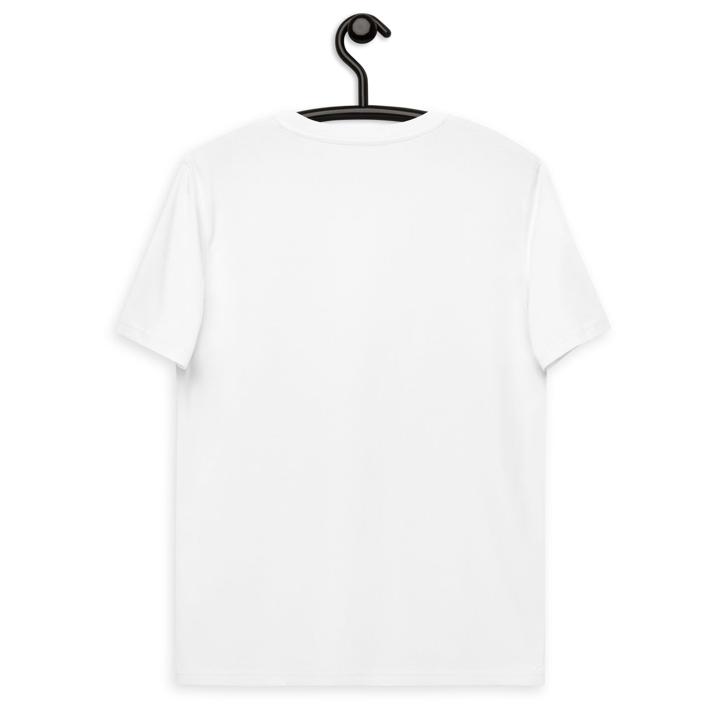 Anker Küstenkind auf Unisex-Bio-Baumwoll-T-Shirt gestickt